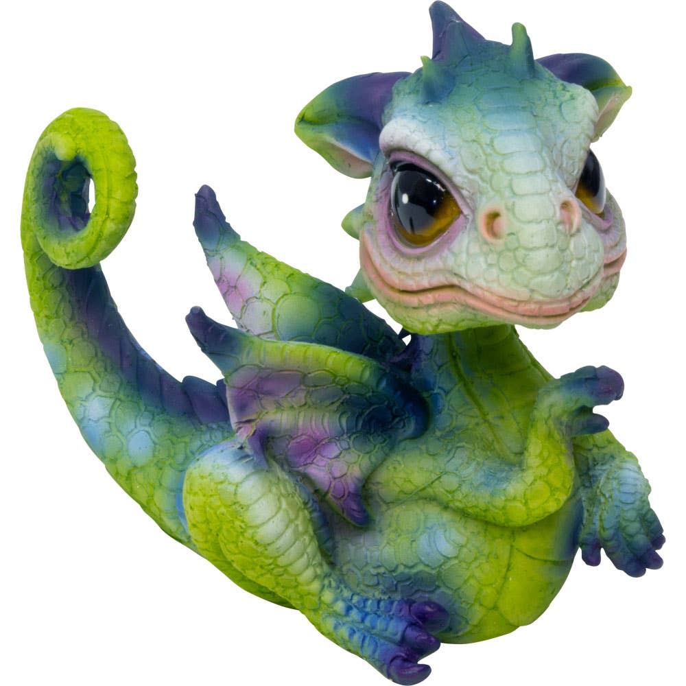 Playful Baby Dragon Figurine