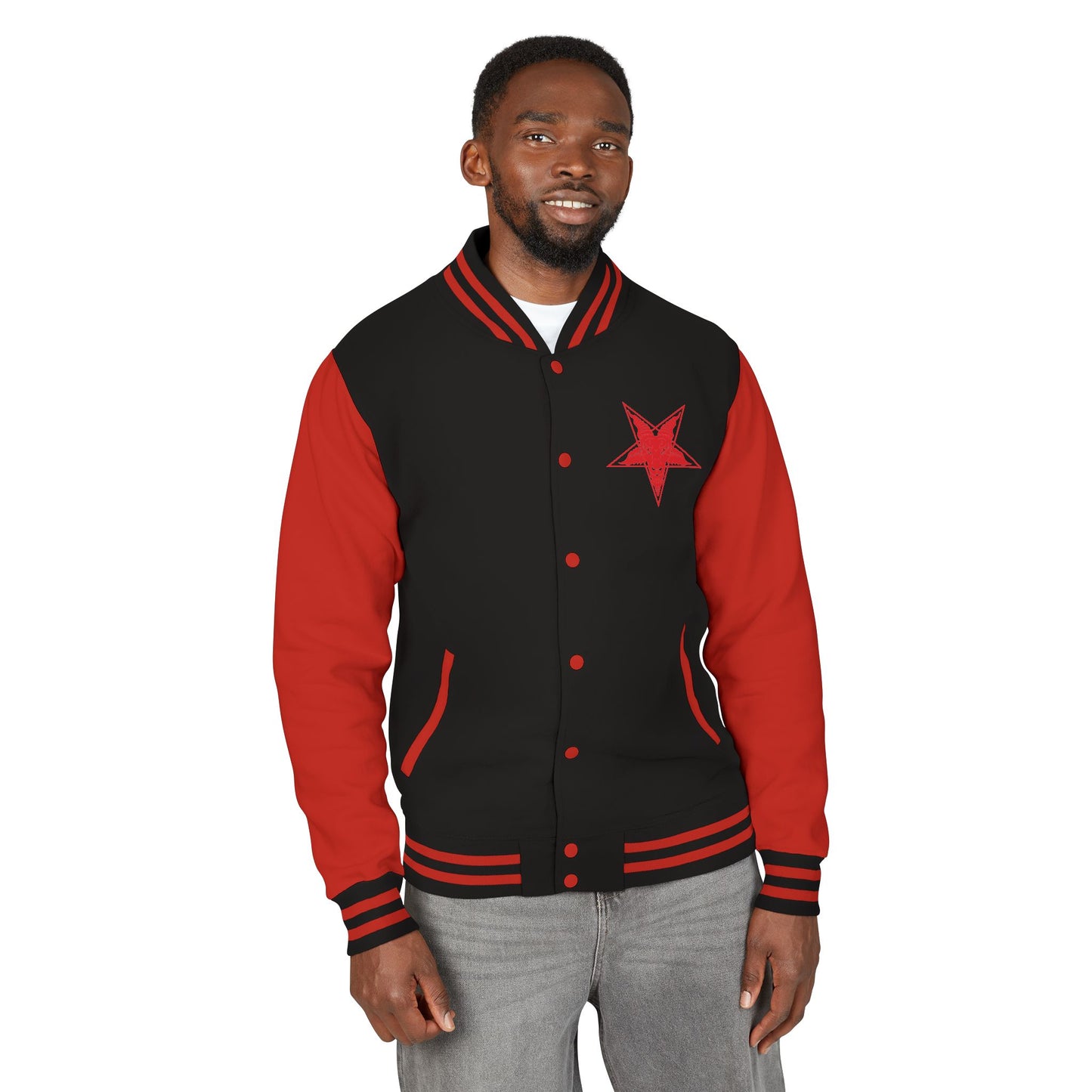 Baphomet Unisex Letterman Jacket