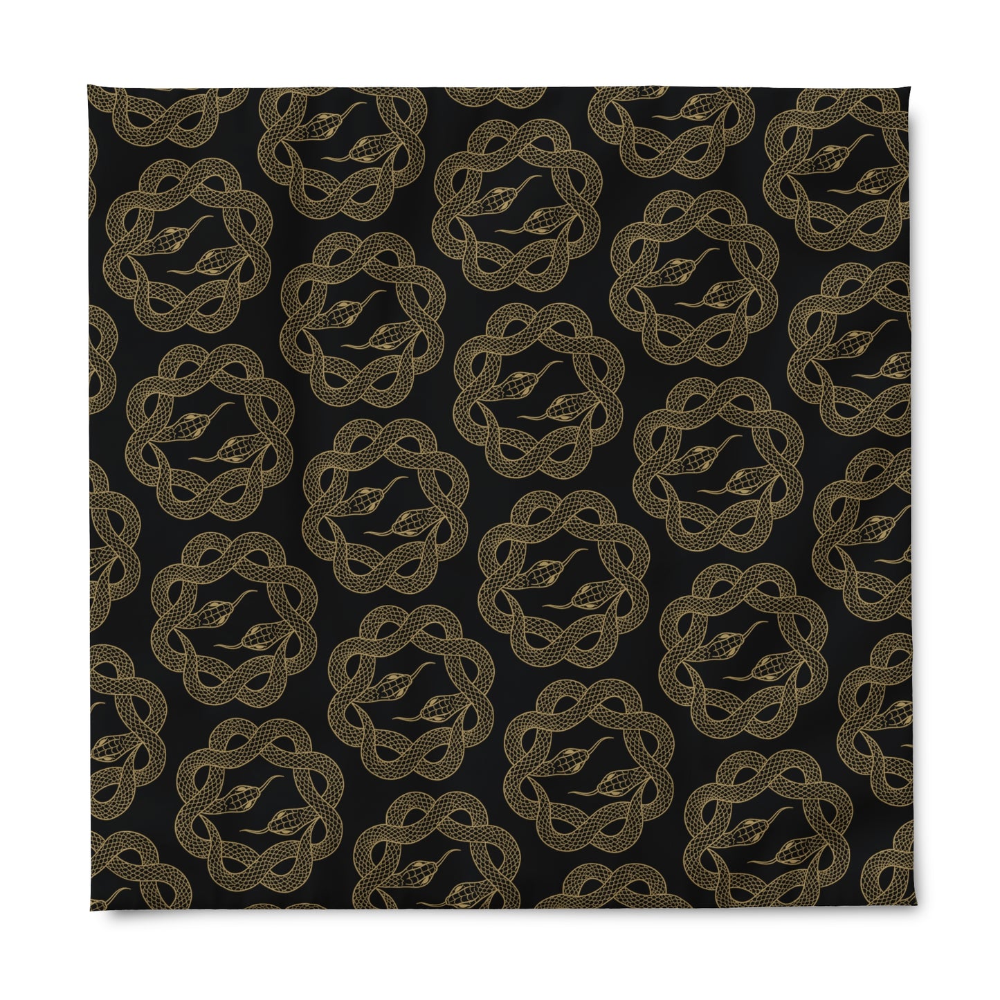 Circle of Snakes Duvet Cover