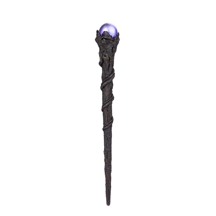 Purple Stone Greenman Wand