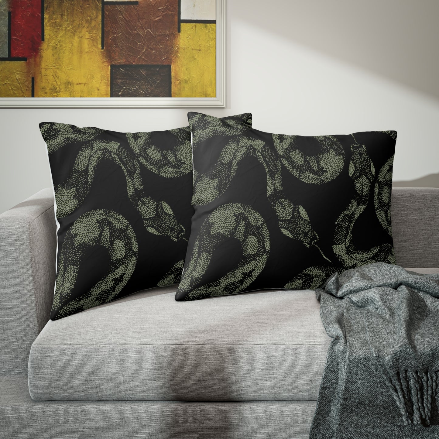 Pythons Pillow Sham