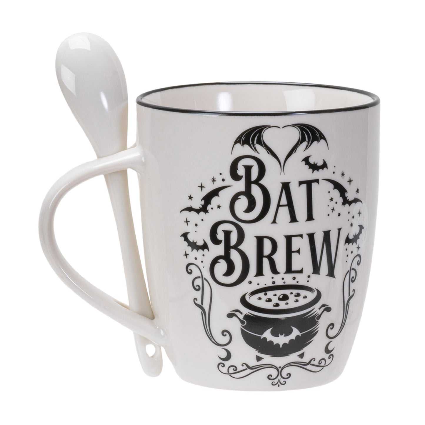 Bat Brew Mug & Spoon Set