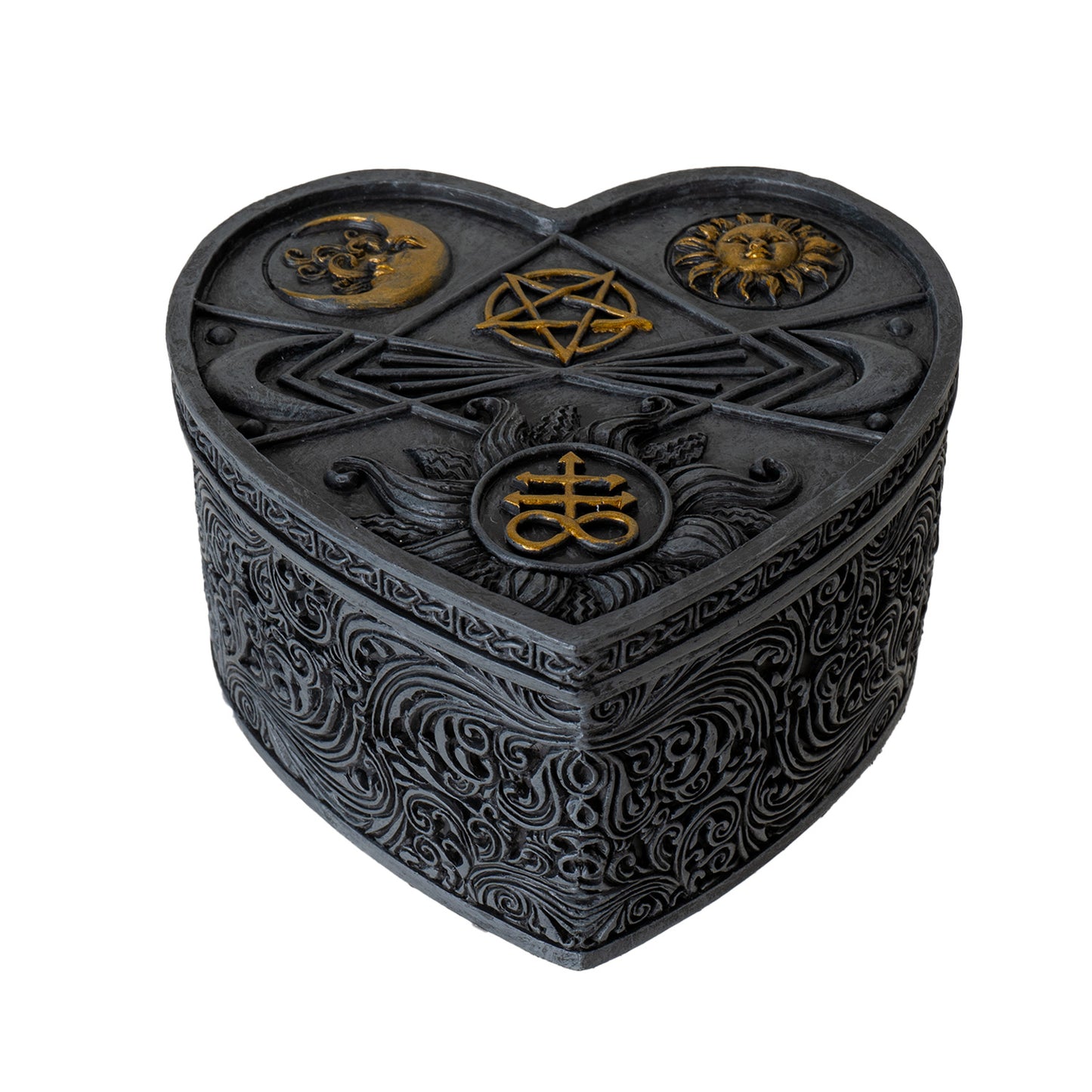 Sigils Heart Trinket Box