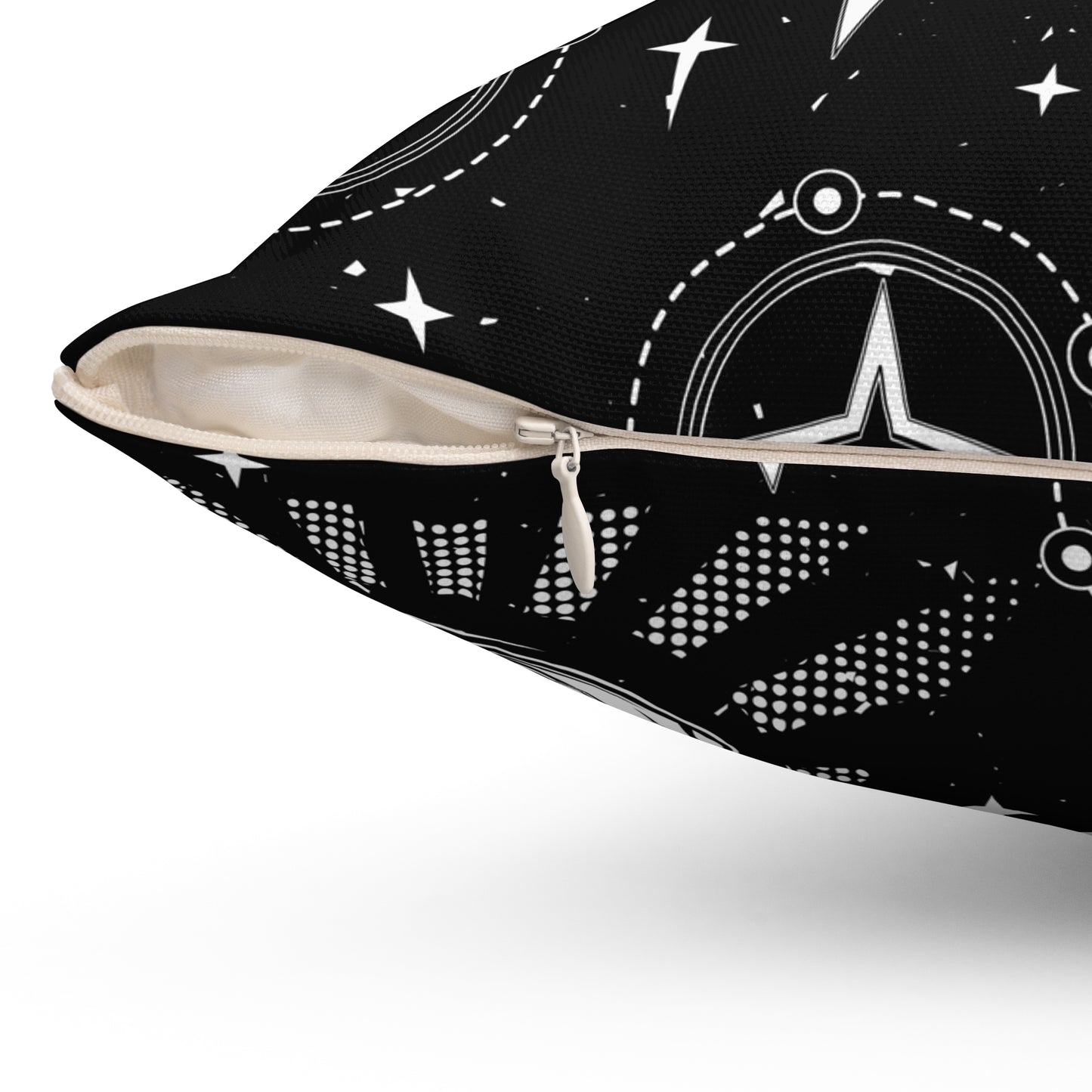 Cosmic Eyes Spun Polyester Square Pillow