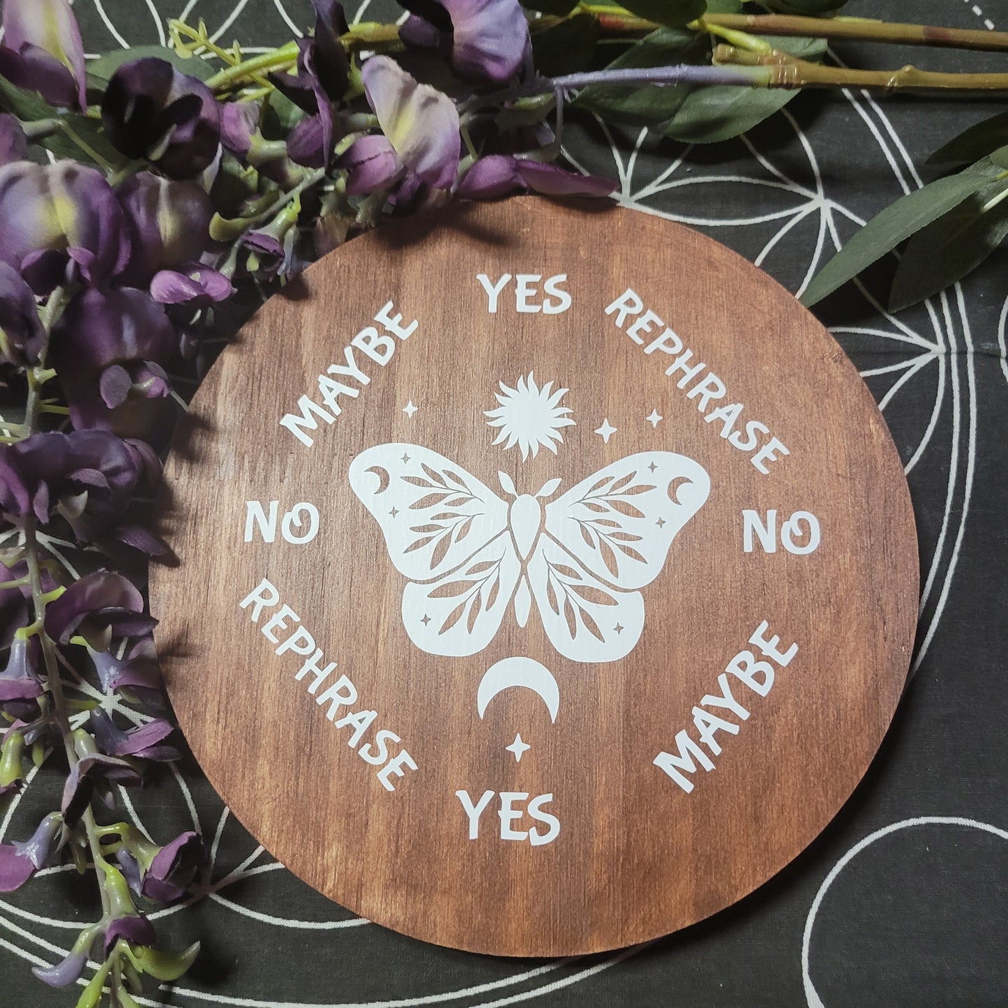 Butterfly Wood Pendulum Board
