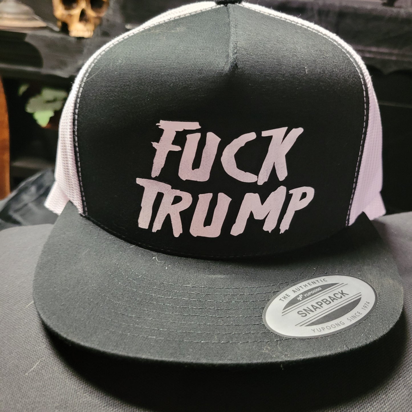 F__ Trump Snapback Trucker Hat