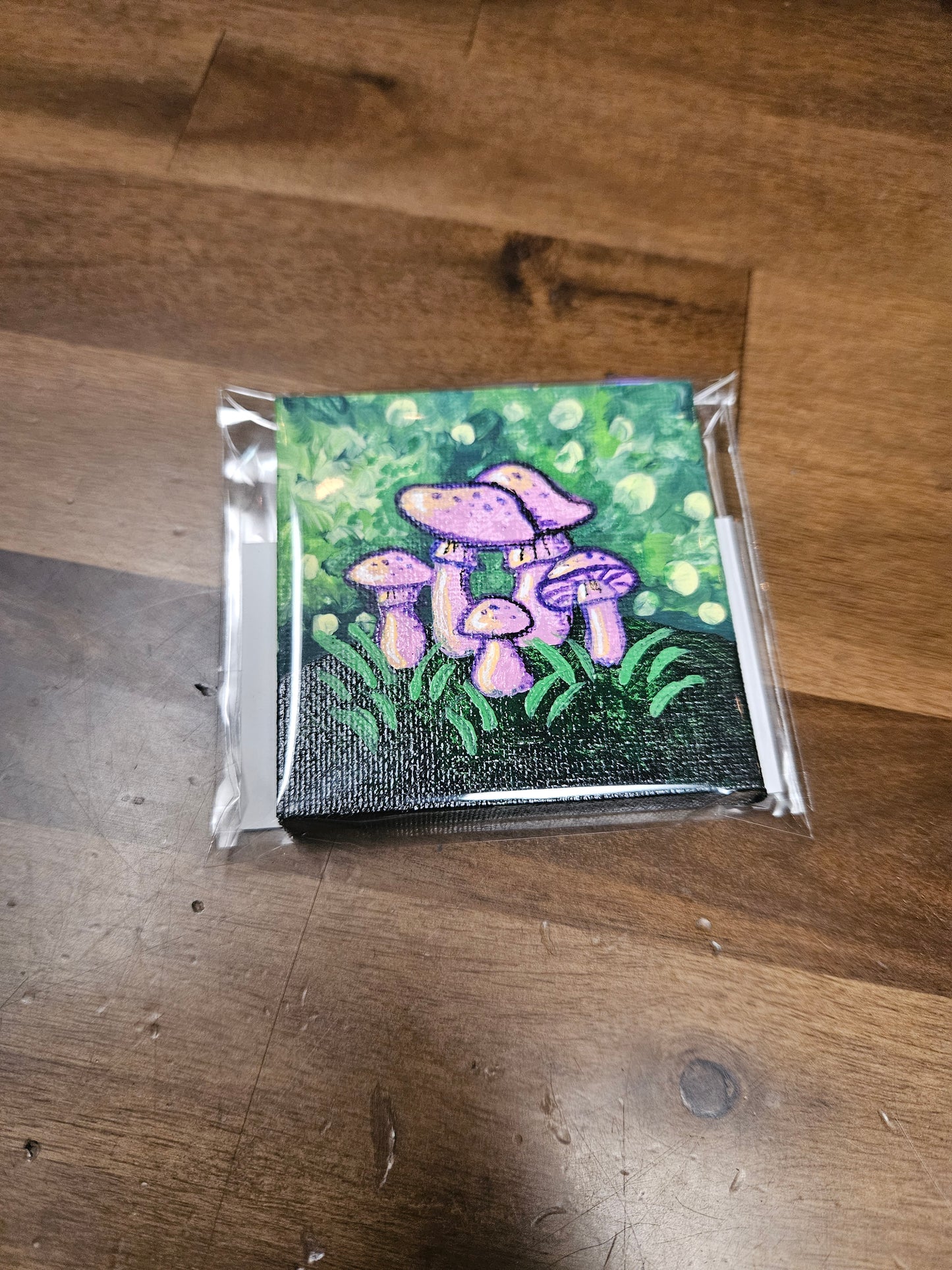 Mushroom Mini Canvas Painting