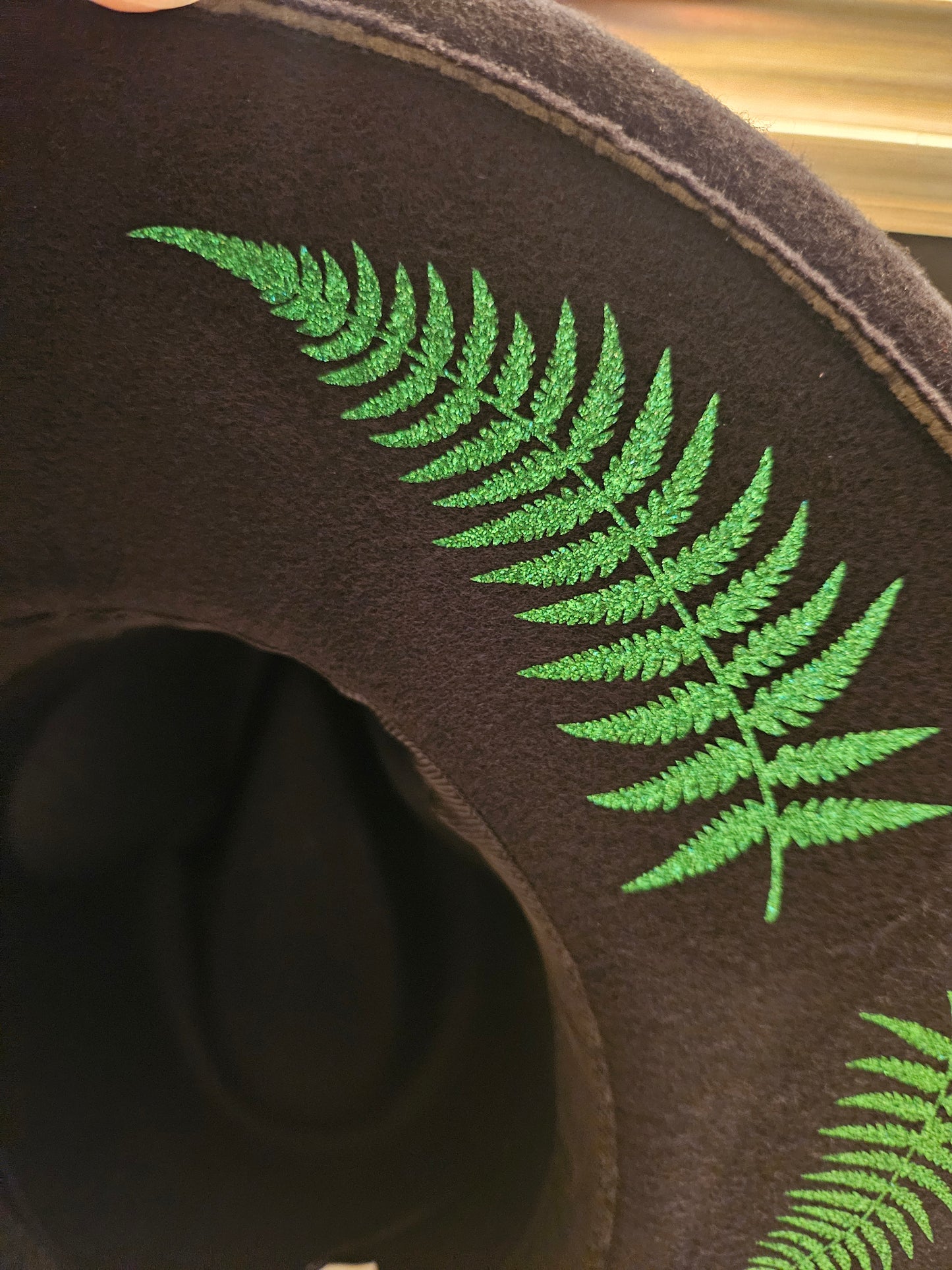 Mystical Fern Wide Brim Hat