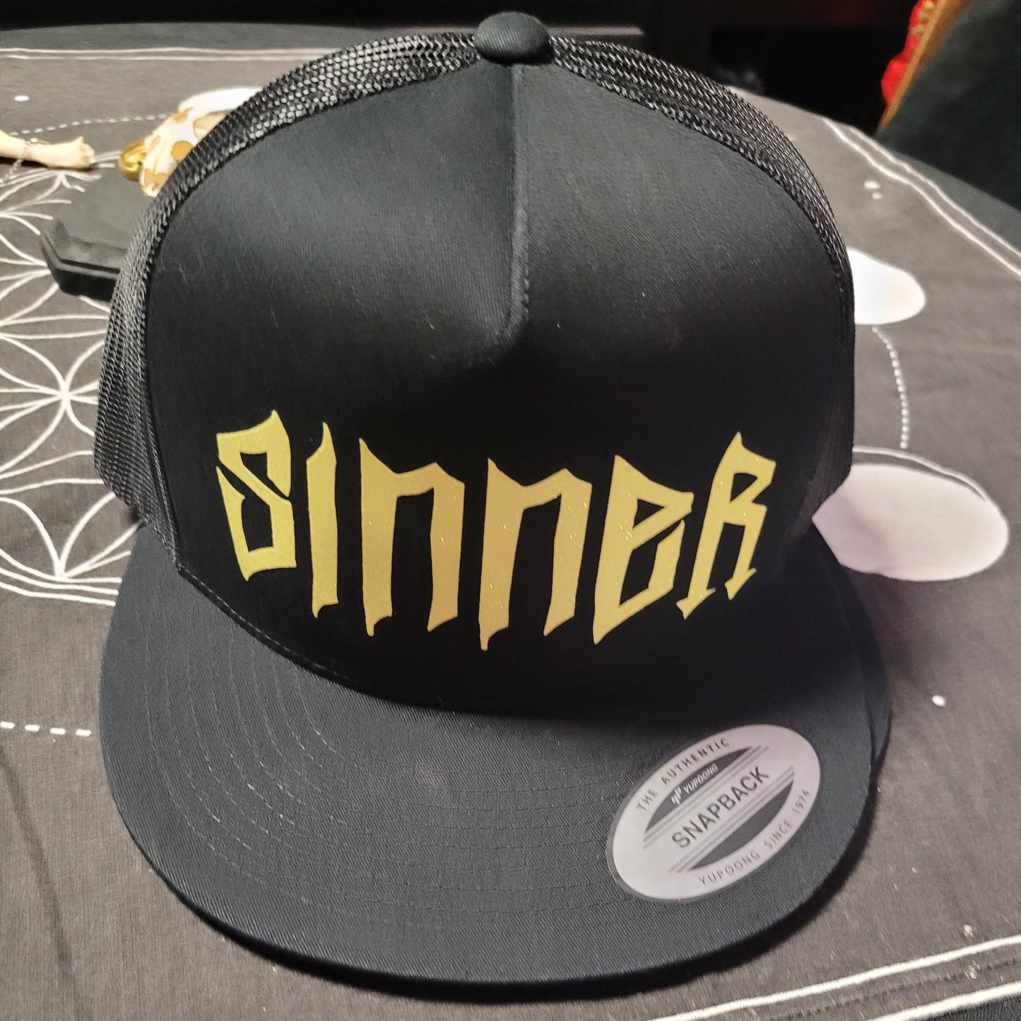 Sinner Snapback Trucker Hat
