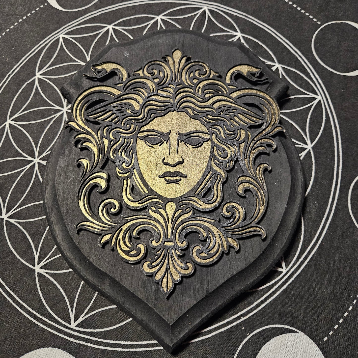 Medusa Shield Wall Art