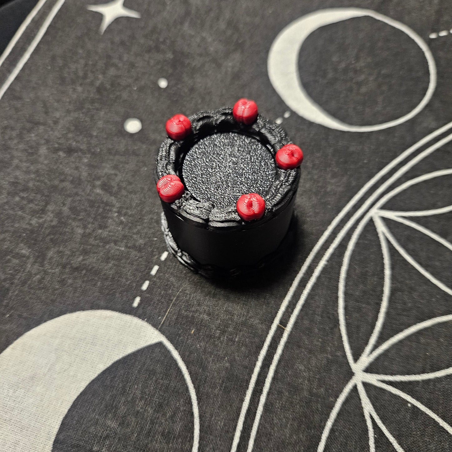 Cake Fidget Button Keychains