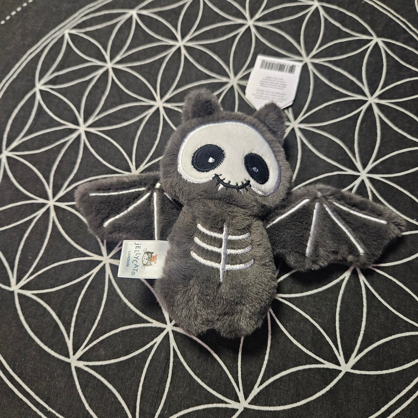 Skeley Bat Plush Keychain