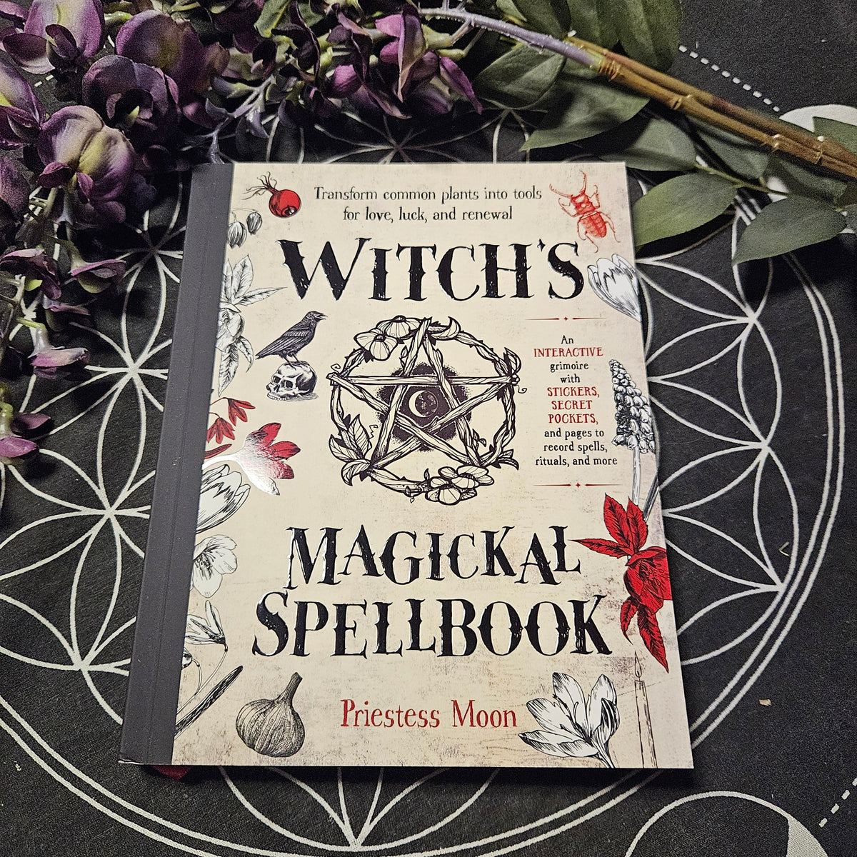Witch's Magickal Spellbook by Priestess Moon