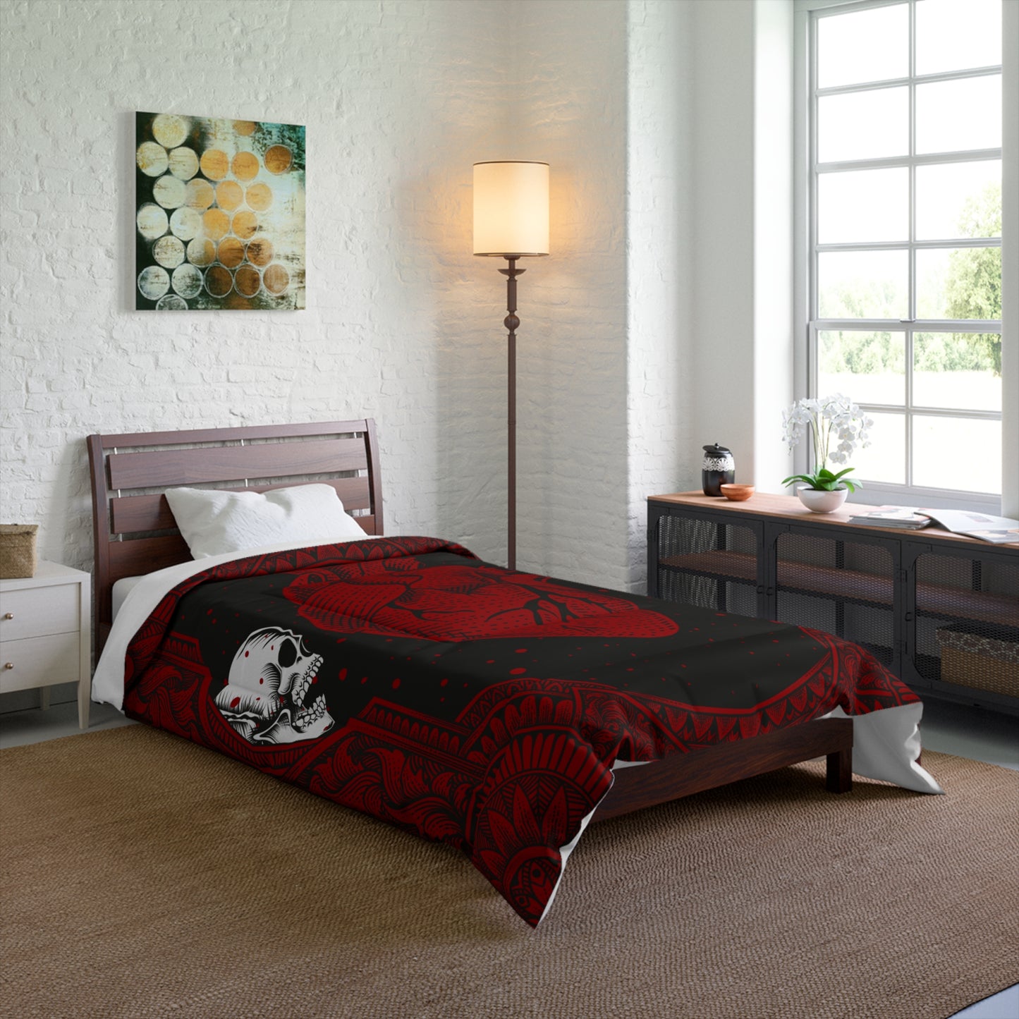 Tell Tale Heart Comforter