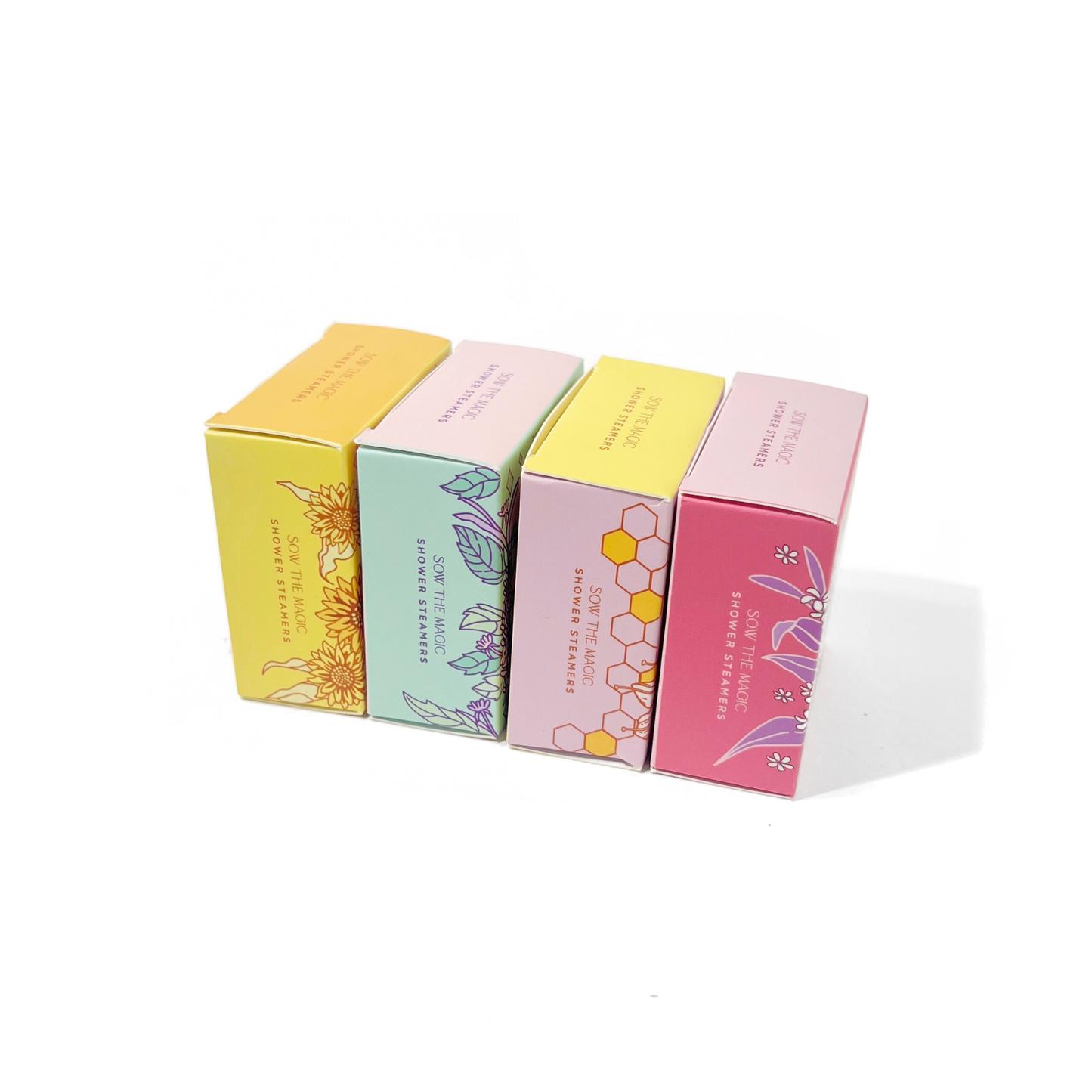 The Sunflower Shower Steamer Set in Frankincense