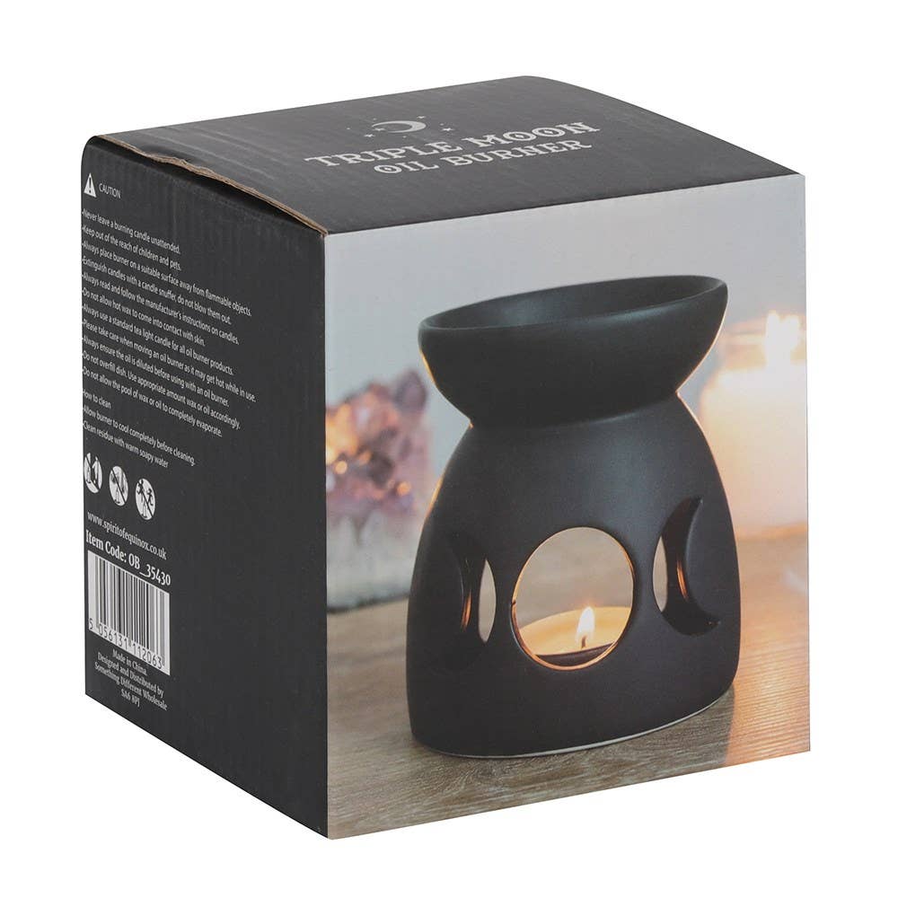 Triple Moon Cut Out Oil Burner and Wax Warmer