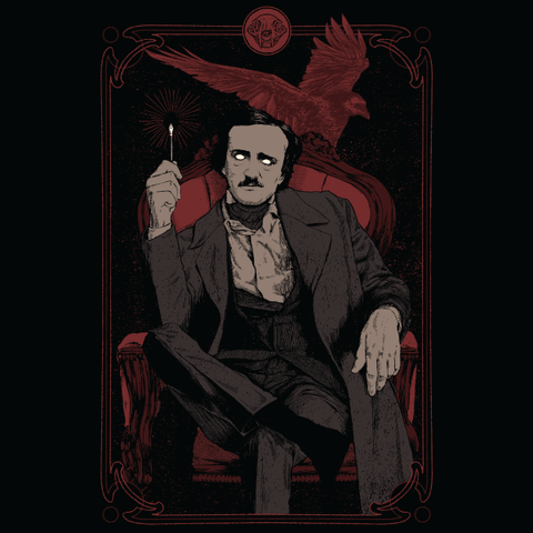 'Poe and the Raven' Shirt: X-Large
