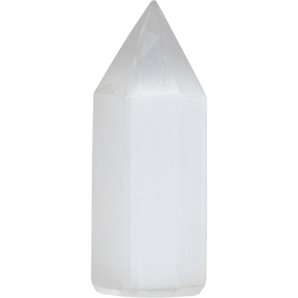 Selenite Generator Point White
