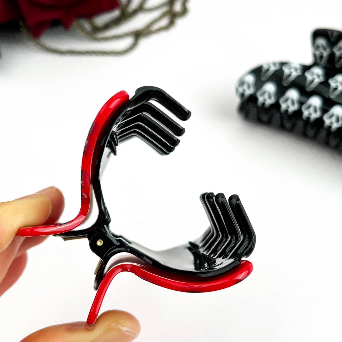 Ghost Face Hair Clip