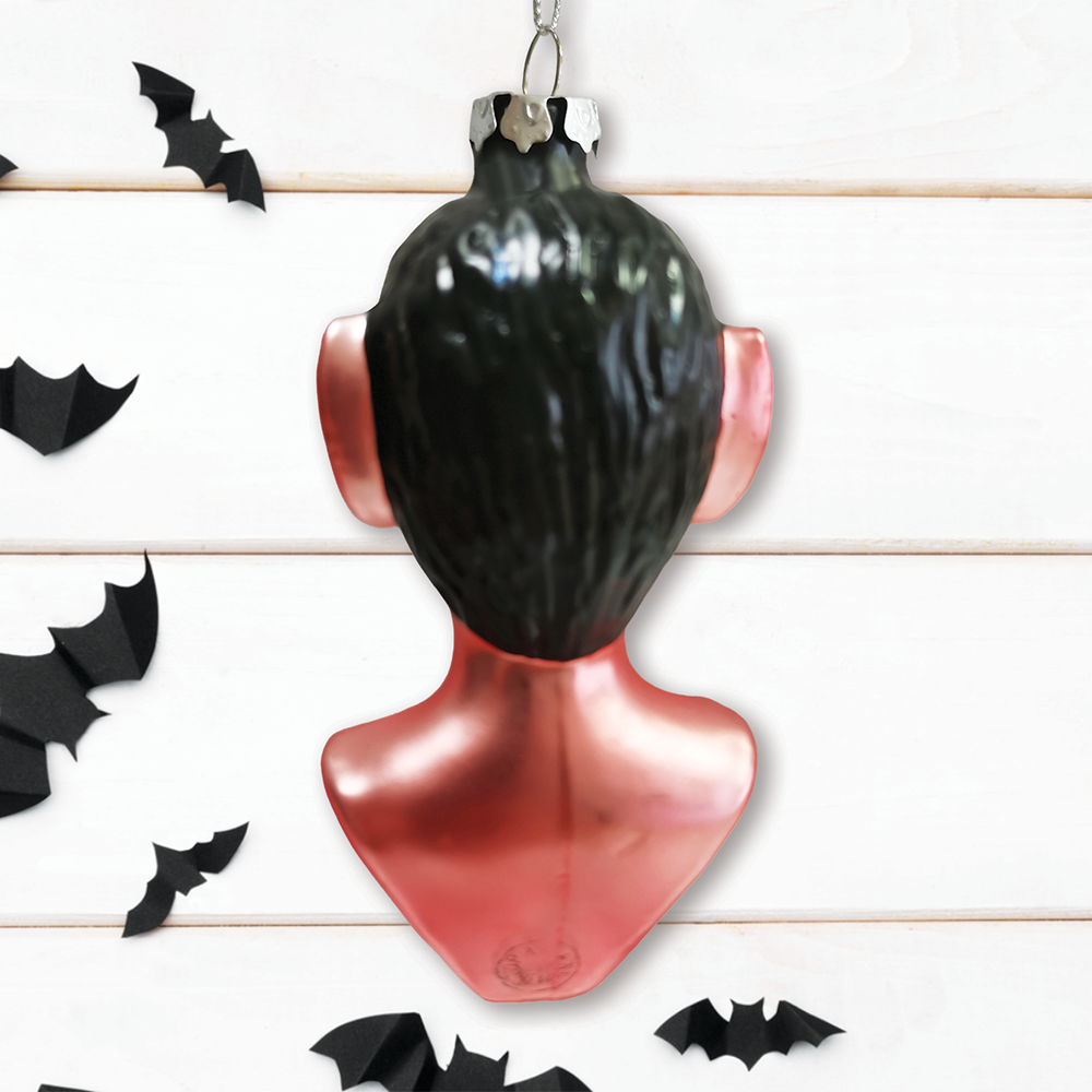 Devil Head Glass Ornament