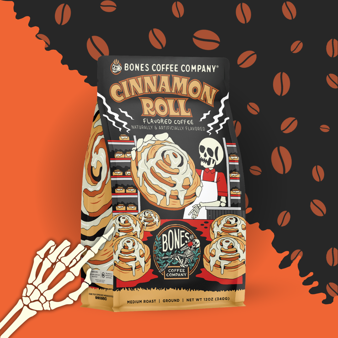 Cinnamon Roll Flavored Coffee | 12oz | Ground