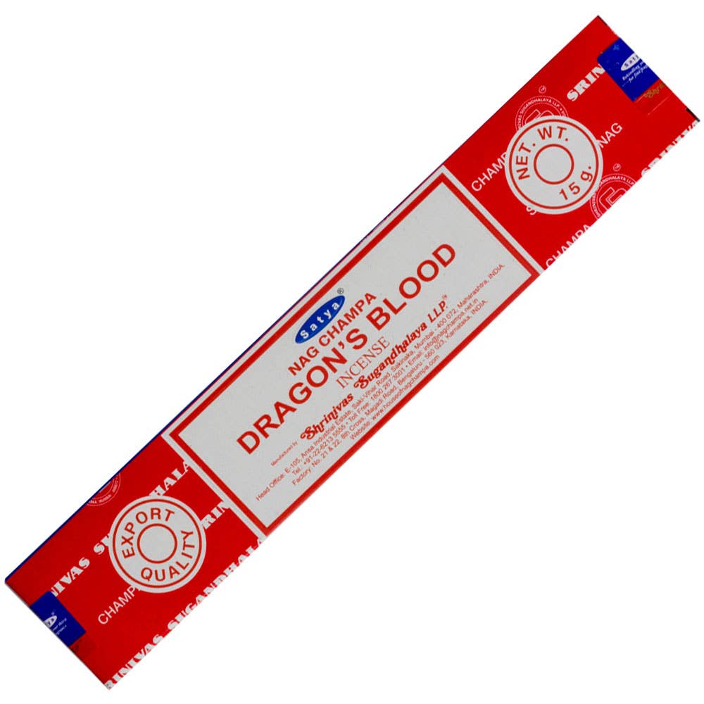 Satya Incense 15 Gr Dragon's Blood * (Pack of 12)