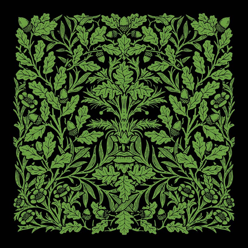 Green Man Bandana