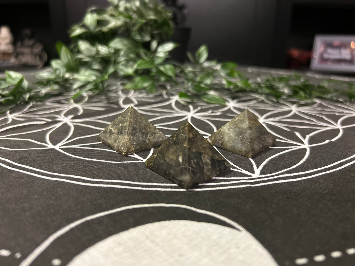 Labradorite Pyramids