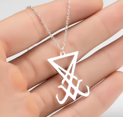Lucifer's Sigil Stainless Steel Necklace