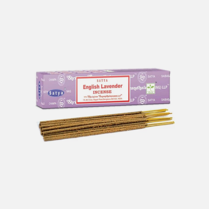 Satya - English Lavender Incense Sticks (15 g.)