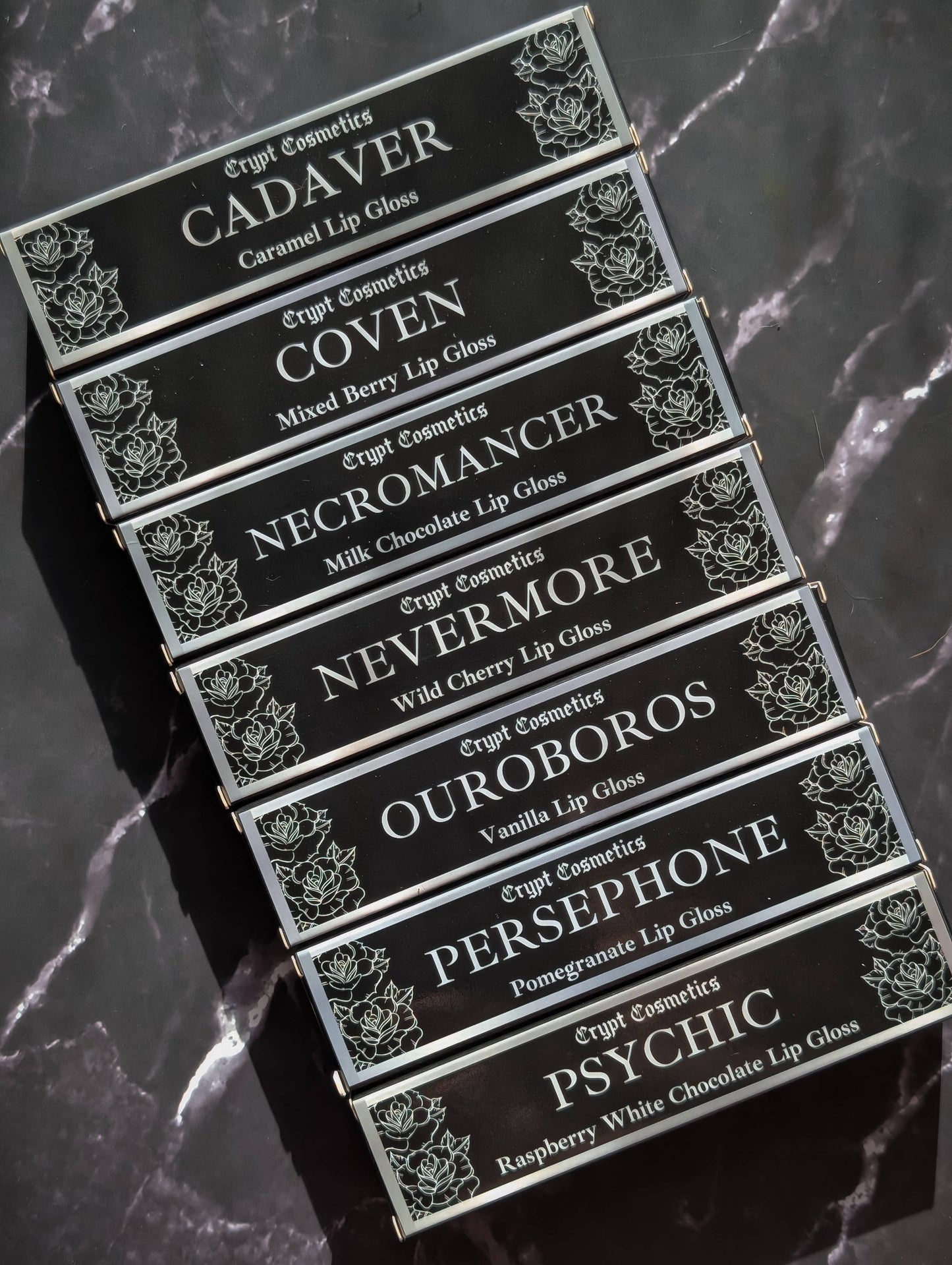 CADAVER (Silver Edition) - Warm nude caramel lip gloss