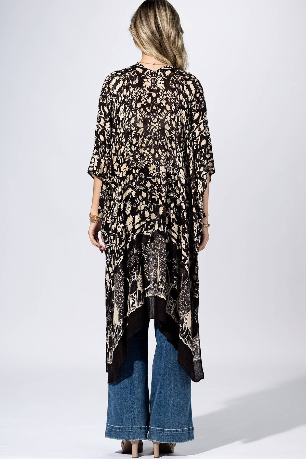 Patchwork Paisley Kimono