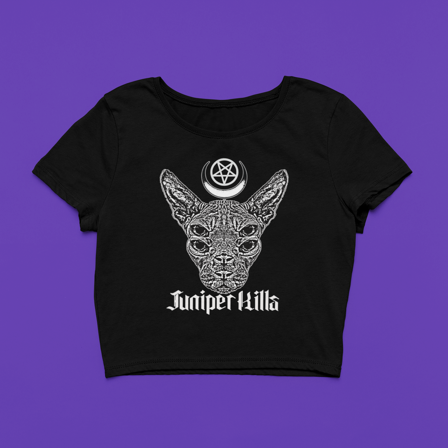 Juniper Kills Skins Kitty Crop Top