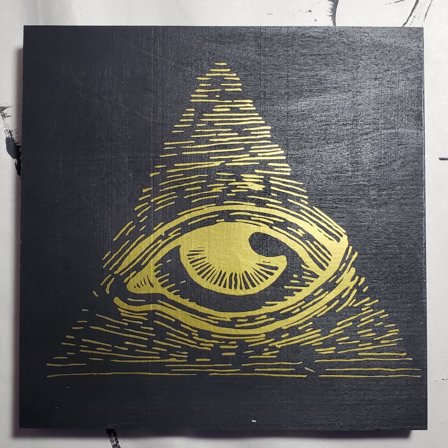 All Seeing Eye 8x8 Sign