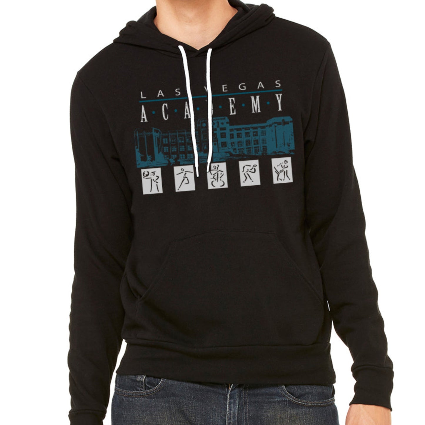 Las Vegas Academy Building Pull Over Hoodie