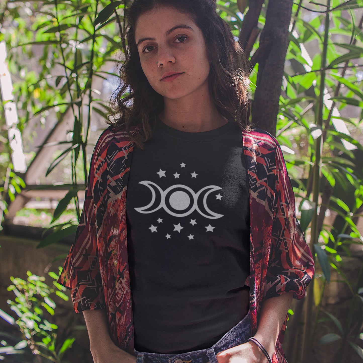 Triple Moon Goddess Women's T-Shirt