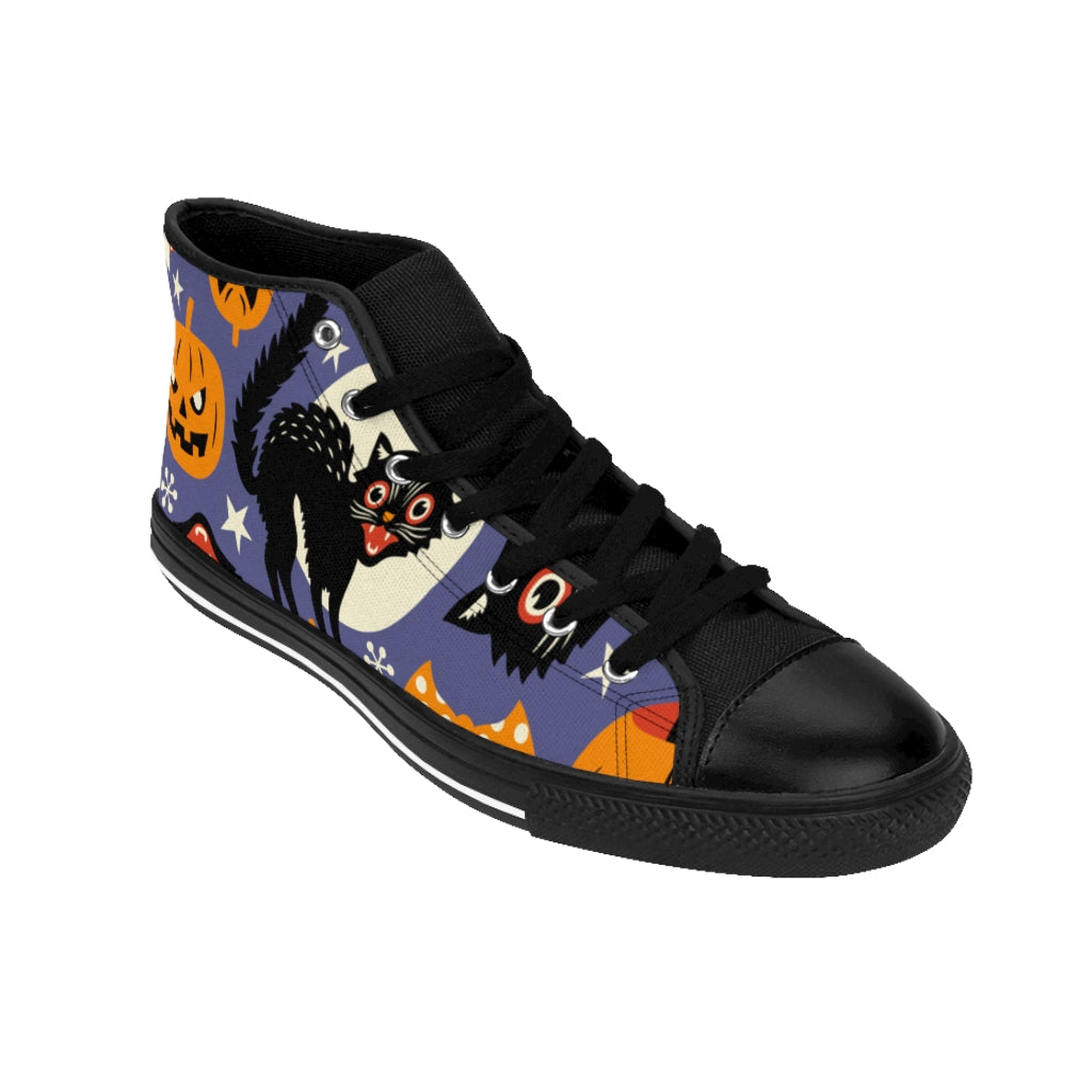 Scaredy Cat Men's High-top Sneakers