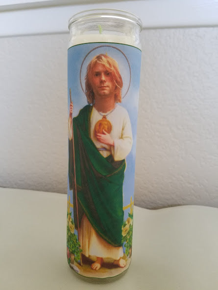 Kurt Cobain Saint Candle