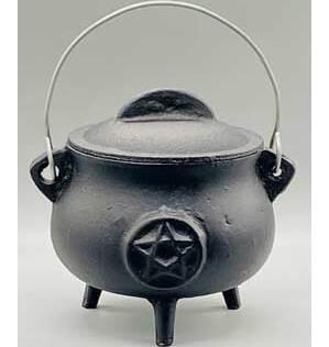 Pentacle Cast Iron Medium Cauldron