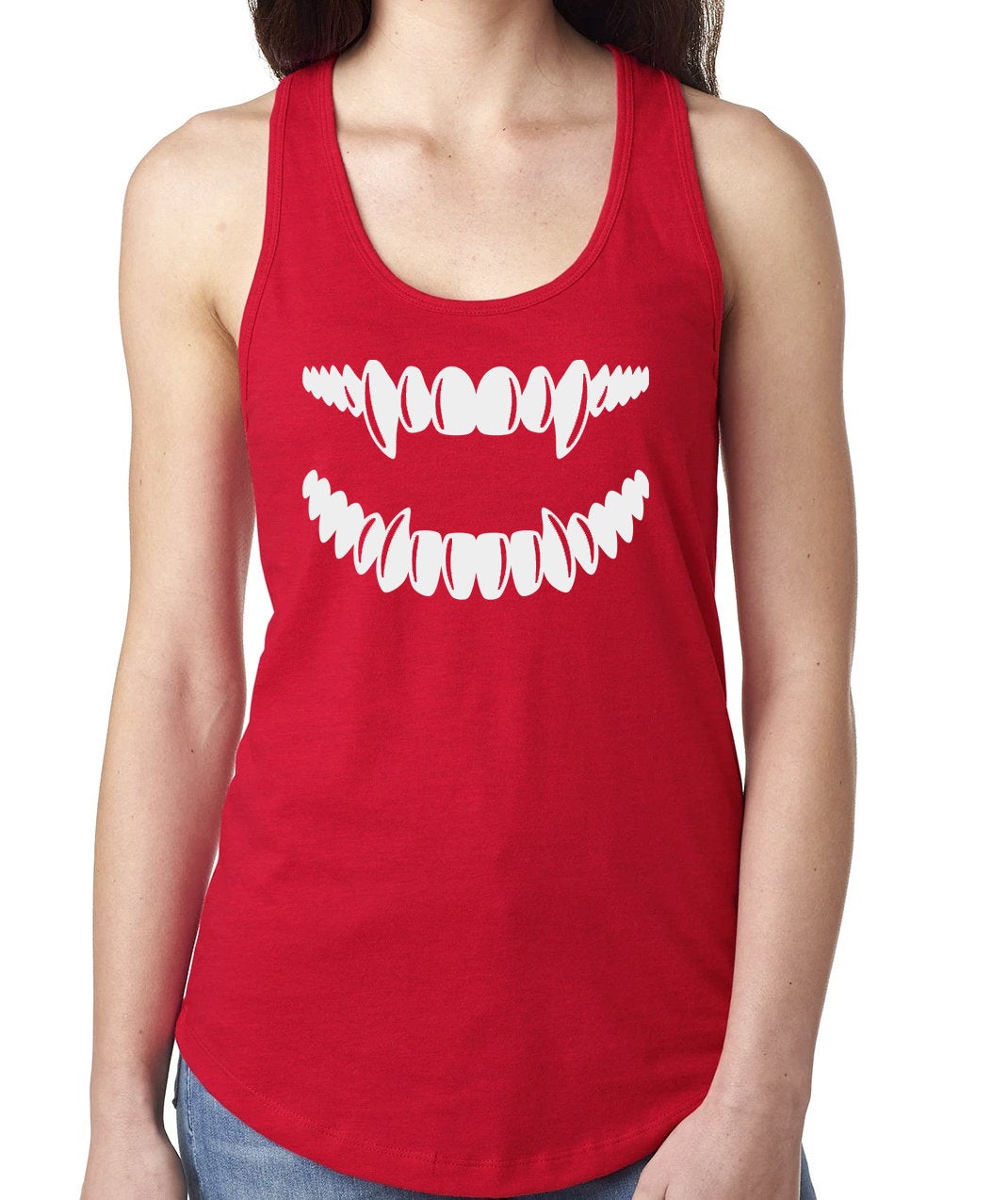Fangs Racerback Women's Tank