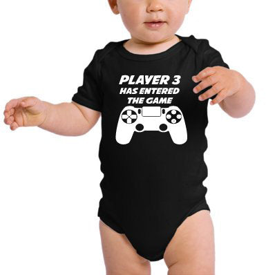 Player 3 Has Entered The Game Baby Bodysuit