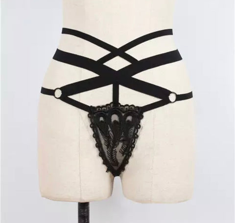 Lace Harness Bottoms