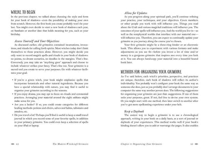 Modern Witchcraft Grimoire by Skye Alexander
