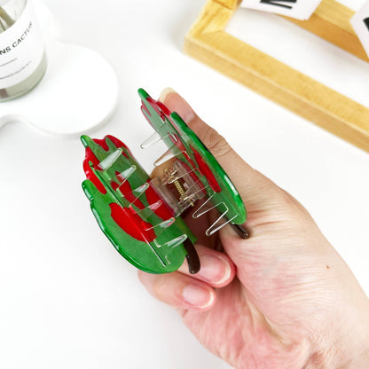 Poisoned Apple Hair Clip