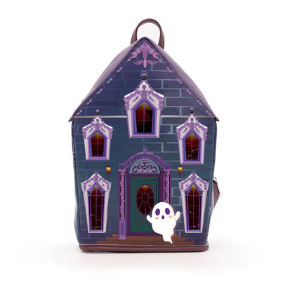 GLOW-IN-THE-DARK Haunted House Backpack 👻🏚️