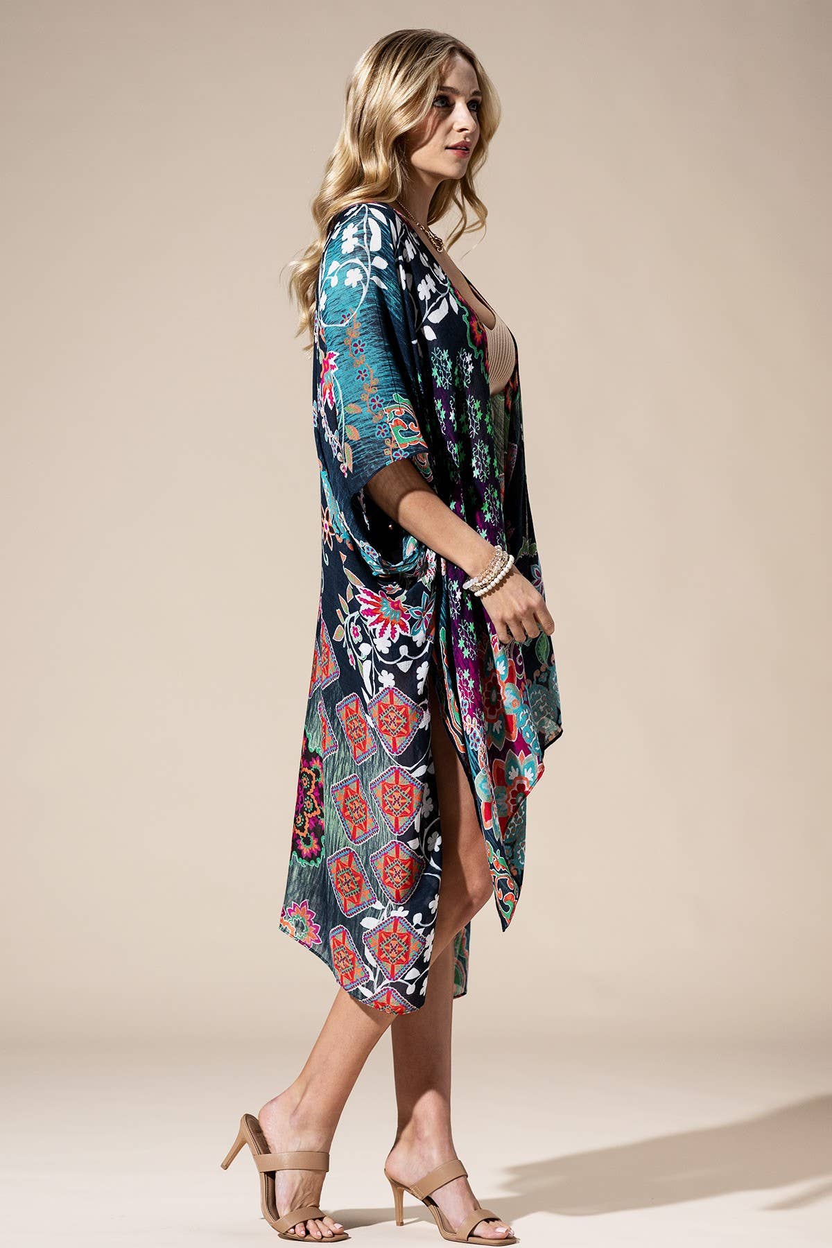 Midnight Mosaic Kimono