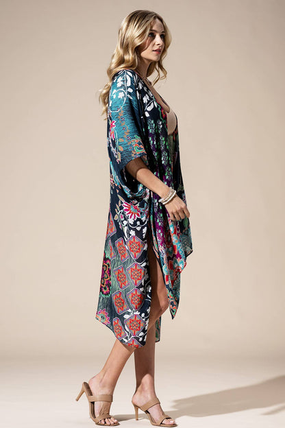 Midnight Mosaic Kimono
