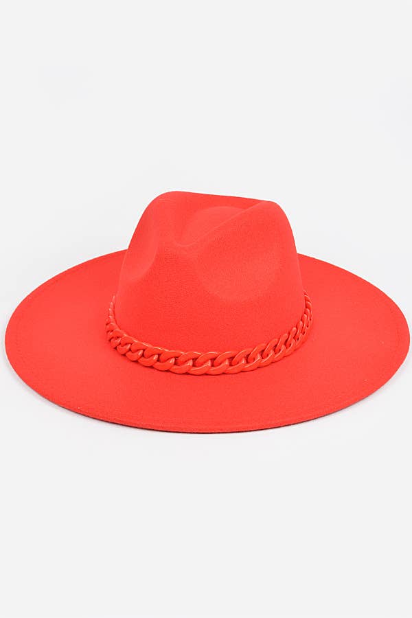 Chain Fedora Hat