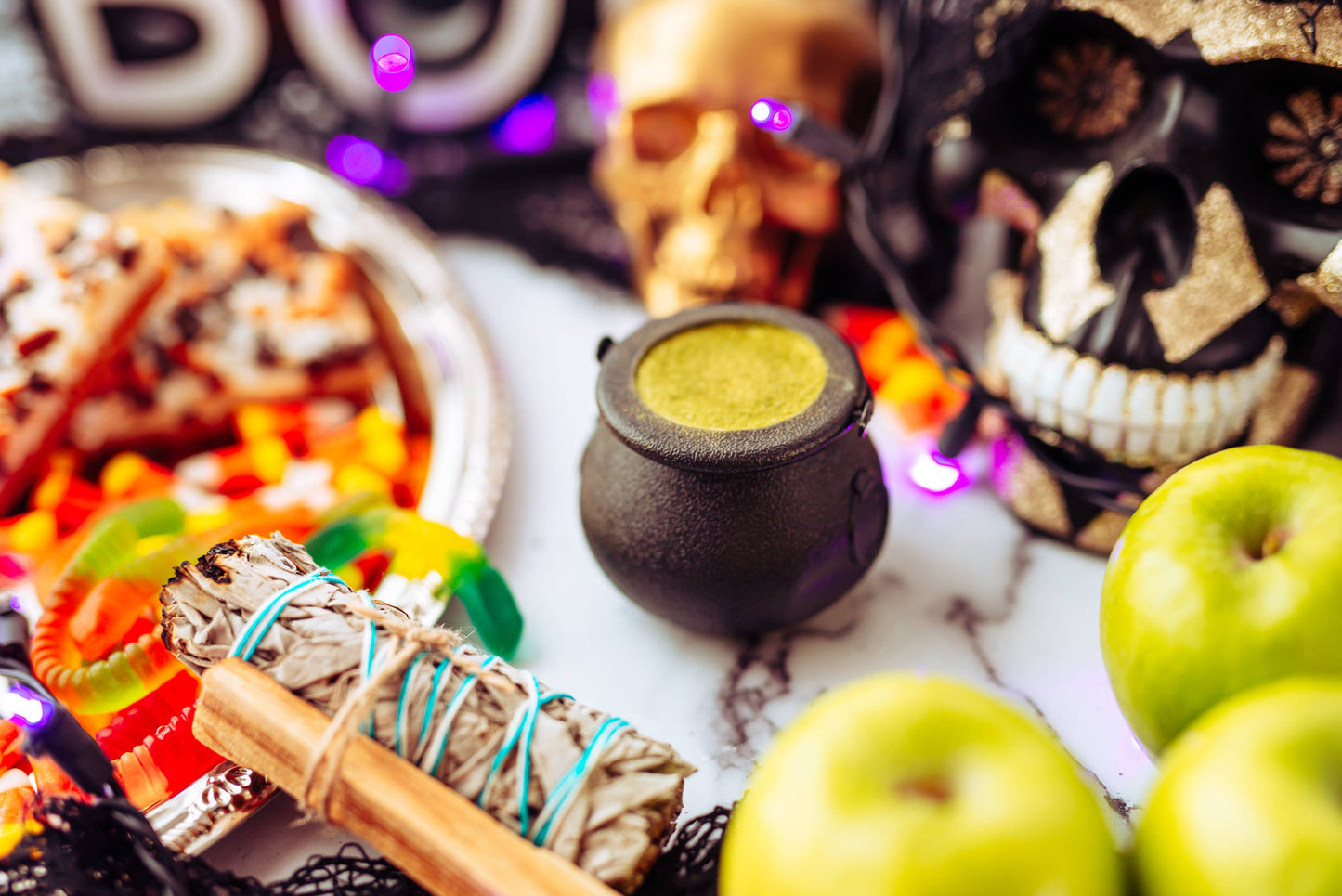 Mischief Managed Witch Cauldron Halloween Vegan Bath Bomb