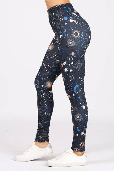 Galaxy Print Legging